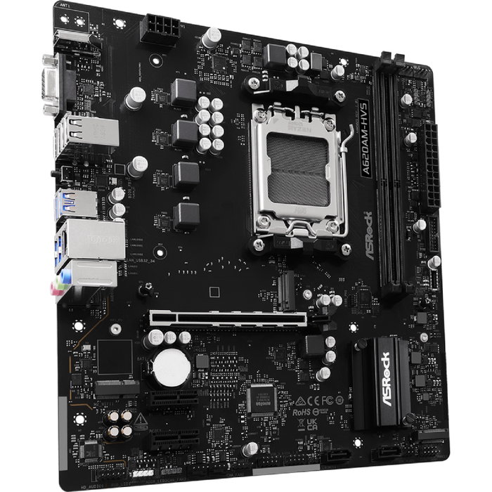 ASRock A620AM-HVS micro ATX